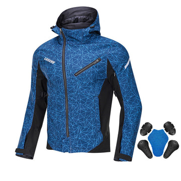 Racing Street Softshell Waterproof Armored Jacket